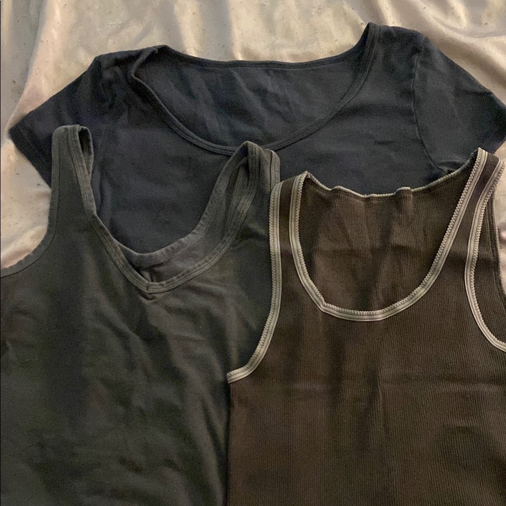 Set of Three Brandy Melville Tops